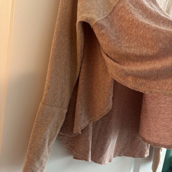 We The Free 2 Tone Pink Cloud Nine Long Sleeve Tshirt (free people) - Picture 3 of 4